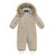 Apollo Waterproof Toddler Snowsuit - Beige with Faux Fur Trim - photo 1