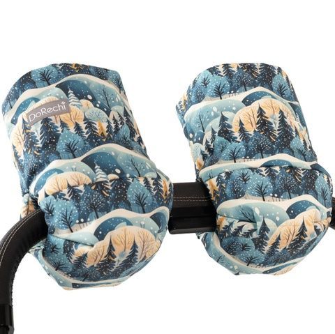 Handmuffs with fleece First snow
