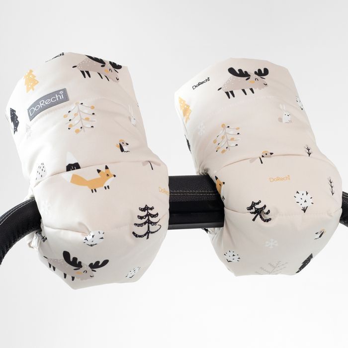 Handmuffs with fleece Winter Meadow