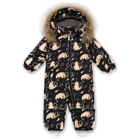 Winter waterproof snowsuit Apollo Mammoth faux fur trim