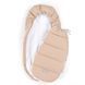 Baby XS fleece Latte winter cocoon