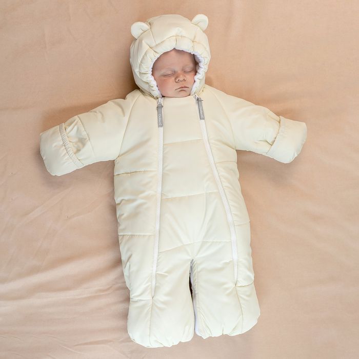 Baby snowsuit/sleeping bag Discovery Milk 2083 foto