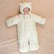 Baby snowsuit/sleeping bag Discovery Milk 2083 foto 3